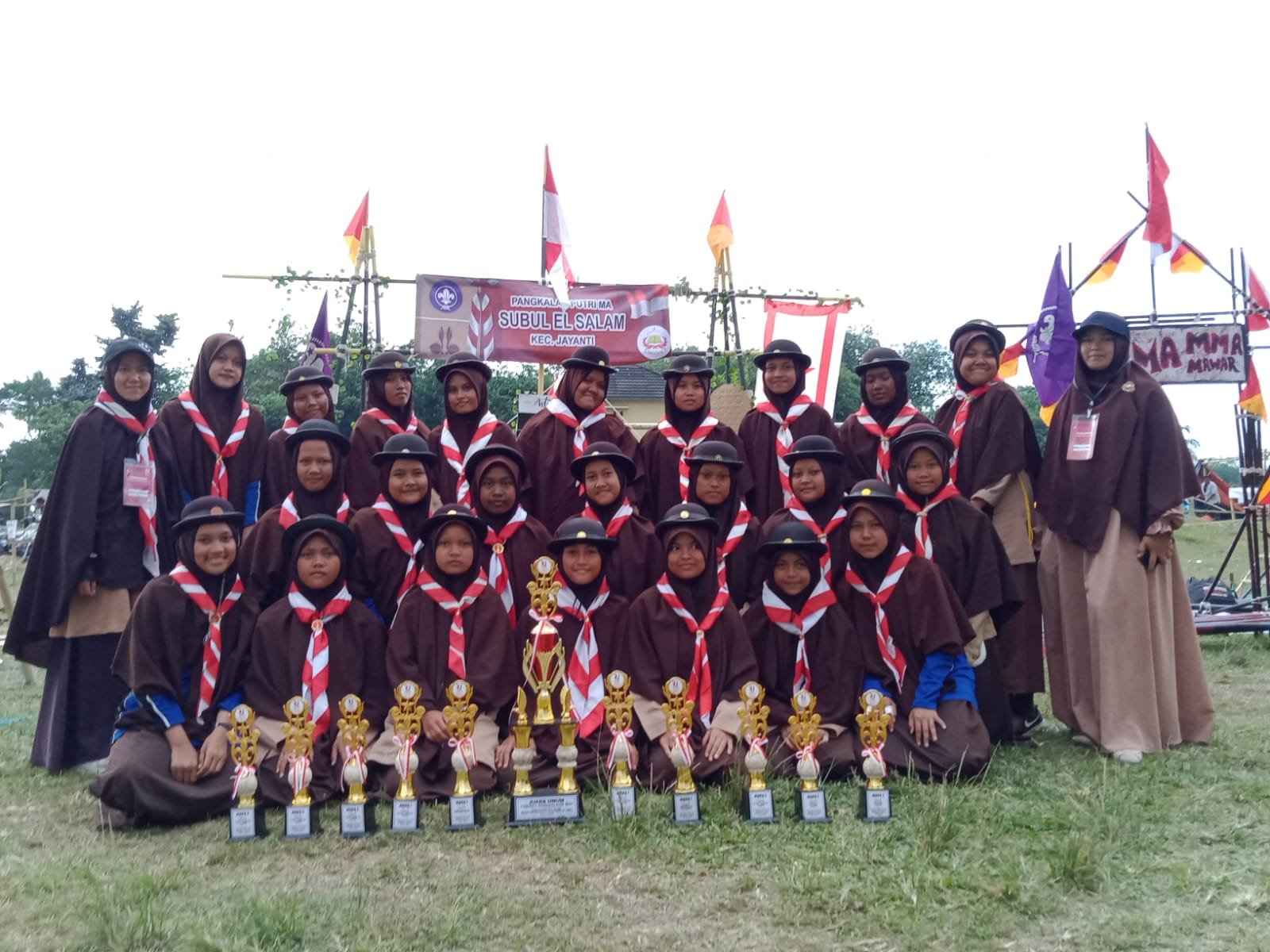 Formasi PBB saat sesi final